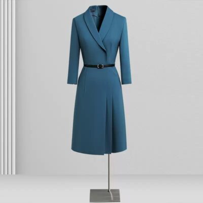 Women's Blue Suit Coat