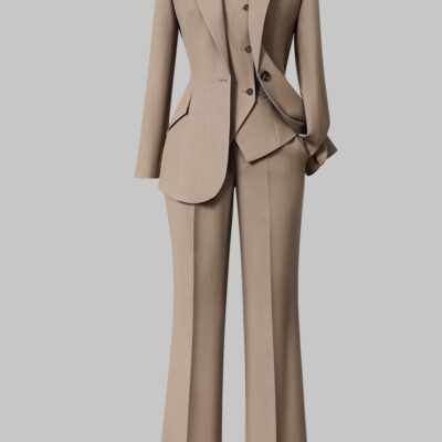 Women's Spring and Autumn Suit Set, Formal Business Blazer
