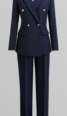 Women's Blue Suit Set