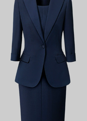 Women's Formal Suit Set (Three-Quarter Sleeves)
