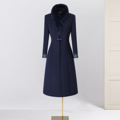 Women's Winter Coat & Autumn/Winter Business Suit Set