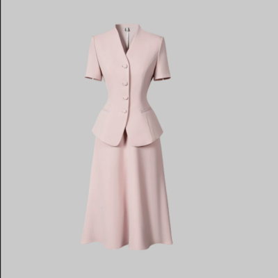 Women's Suit Suit Summer Thin Style Elegant Goddess Style High-end