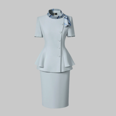 Women's Summer Professional Suit Set – Sophisticated & Slim-Fit