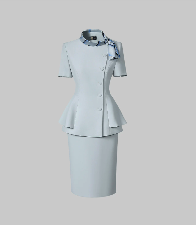 Women's Summer Professional Suit Set – Sophisticated & Slim-Fit