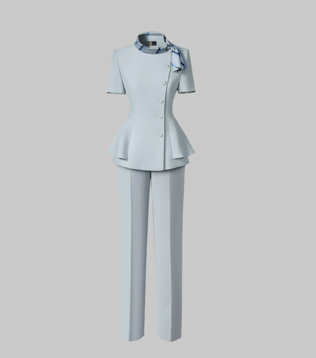 Women's Summer Professional Suit Set – Sophisticated & Slim-Fit - Image 4