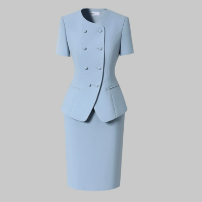 New summer lightweight women's suit - stylish and elegant