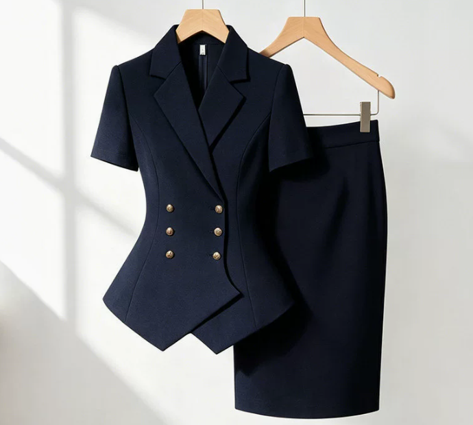 New Summer Women's Short-Sleeve Business Suit - Image 2