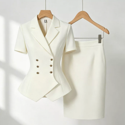 New Summer Women's Short-Sleeve Business Suit