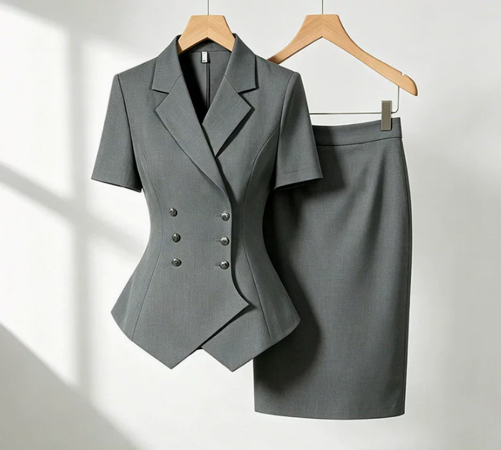 New Summer Women's Short-Sleeve Business Suit - Image 3