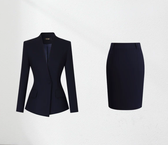 Women's High-End Slim-Fit Business Suit Set – Sophisticated Style for Spring and Autumn - Image 2