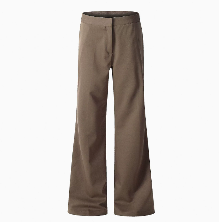 Women's slight-flare suit trousers—slimming and sophisticated. - Image 4